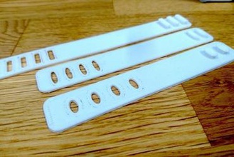 flexible multipurpose strap remix highly costumizable maker diy rubberband wristband strap flexible tool tool holder wearable multipurpose