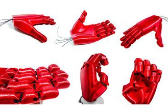 flexy-hand other flexible anatomy amputees body parts filaflex live hinge e-nable prosthesis prosthetic hand 3d print model - Mito3D