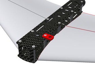 le flux de support d'antenne d'autres volbot fpv rc l'antenne racing freestyle proximité aile 3d print model - Mito3D