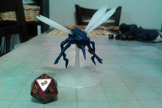 fly demon miniatures birds monster sky dungeons & dragons dnd d&d avian tabletop gaming rpg roleplaying 3d print model - Mito3D