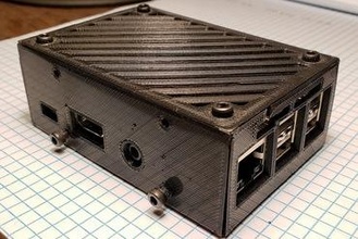 foldable raspberry pi 1 b+ case Maker/DIY 3d print model - Mito3D