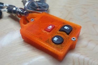 ford key fob - 3 4 botão sua casa a e uma maior durabilidade anel de chave chaveiro explorer 3d print model - Mito3D
