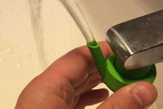 fontana di conversione la vostra casa bagno denti lavaggio pennello 3d print model - Mito3D