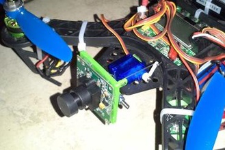 fpv250 tilt camera mount toys quadcopter fpv board 3d print model - Mito3D
