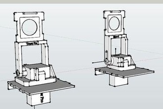fpv pan inclinación fabricante bricolaje diy Abel planeador easystar cámara 3d print model - Mito3D