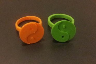 dostluk-ring takı 3d print model - Mito3D