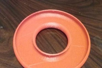 frisbee Ringkern - Spielzeug donut torus toroide 3d print model - Mito3D