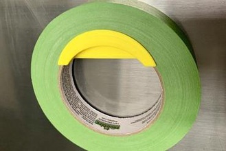 congelado el etiquetado de los alimentos nirvana - soporte magnético del pintor cinta enmascarar su casa la monte nevera cocina 3d print model - Mito3D