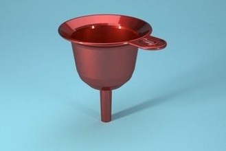 funnel For your home funnel kitchen household 3d printing