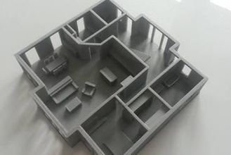 furnished house miniatures 3d print model - Mito3D