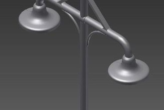 g-scala lanterna i giocattoli modello in scala ferroviaria lampione la lampada 3d print model - Mito3D
