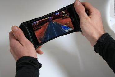 jogador concurso ultimaker oneplus jogos videogame vídeo controlador Smartphone suporte psp nerd phone caso bainha 3d print model - Mito3D