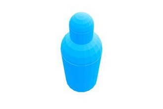 gas-Flasche miniaturen Flasche - Spielzeug der Miniatur 3d print model - Mito3D