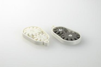 gear keychain gadget gears design smart italian 3d print model - Mito3D
