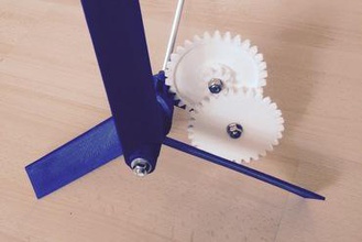 ausgerichtet Windmühle fahren - Spielzeug Gang Getriebe 608 Lager 3d print model - Mito3D