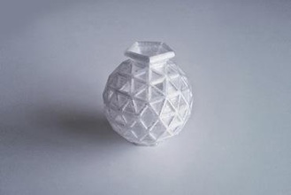geosphere vase 25 other 3d print model - Mito3D