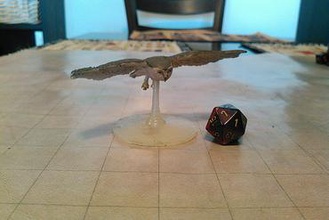 giant owl miniatures dungeons dragons & dnd d&d harry potter gaming tabletop rpg roleplaying 3d print model - Mito3D