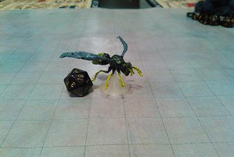 giant wasp miniatures insects bug wasps dungeons dragons & dnd d&d tabletop gaming rpg 3d print model - Mito3D