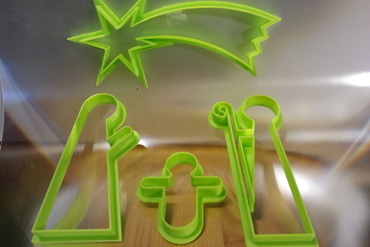 Lebkuchen Weihnachts-Krippe Ausstecher Ihre home cookie cutter Weihnachten Krippe 3D print model - Mito3D