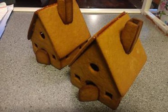 casa de pan molde fabricante bricolaje freecad prusa slic3r navidad cortador galletas jengibre 3d print model - Mito3D