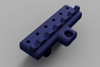 tutkal delta yazıcı silah şablon 3d donanımları parçaları aracı kossel ıgus topu eklemler 3d print model - Mito3D