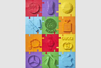 goods life poster art interactive artwork charity money puzzle 3d print model - Mito3D