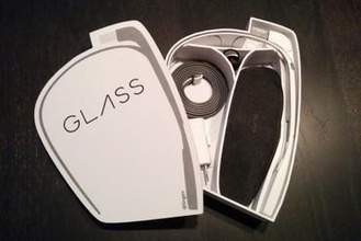 o google caixa de vidro gadget caso glass 3d print model - Mito3D