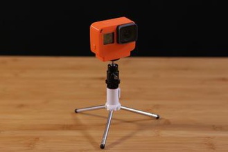 gopro hero 5 flexible Fall gadget mount Kamera-Halterung Stativ 3d print model - Mito3D