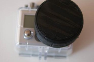 gopro lens cap other 3d print model - Mito3D