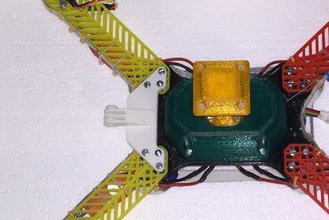 gopro mount printable quadcopter maker diy multicopter camera 3dprintable 3d print model - Mito3D
