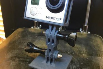 gopro quick release mount maker diy universal arca style 3d print model - Mito3D