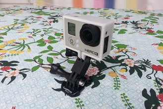 gopro straight mount 35mm c other extra camera daniel noree barspin sverige sweden 3d print model - Mito3D