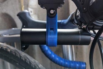 GPS bateria suporte gadget bicicleta monte gopro 3d print model - Mito3D