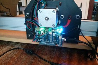 gratuitously curvaceous shapeoko electronic mount maker diy 2 uno arduino mounting bracket 3d print model - Mito3D