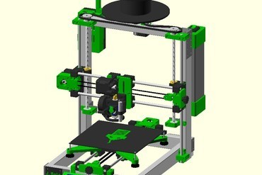 verde mamba v13 diy impressora 3d Impressora de peças acessórios imprimíveis A impressão acionamento direto unidade extrusora e3dv6 fácil openscad eixo x y z 3D print model - Mito3D