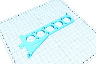 griffin pro xl 3d printer spool holder replacement parts enhancements delta 3d print model - Mito3D