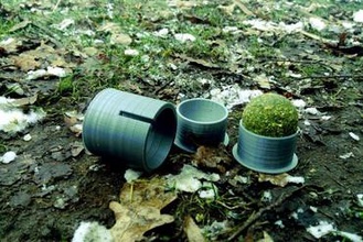 Boden-Köder-ball maker gadget Angeln Karpfen Köder ball cup Fisch pellets 3d print model - Mito3D