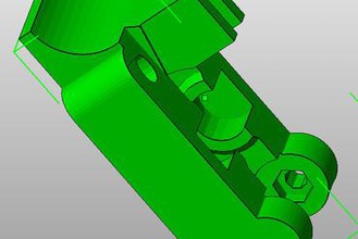 guidler lever 3d printer parts enhancements extruder gregs wades 3d print model - Mito3D