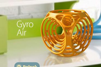 gyroscope de l'air gadget jouet les mathématiques l'art la décoration jouets gyro 3d print model - Mito3D