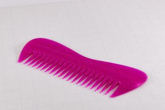 hair comb fashion hair comb comb chair 3d print model - Mito3D