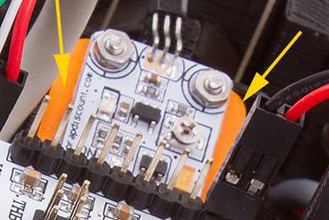 hall-o-Endabschalter pcb-Adapter 3dr Drucker 3d-Drucker-Teile-Verbesserungen 3d print model - Mito3D
