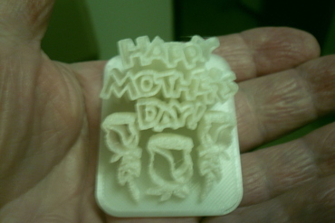 felice mothersday la vostra casa 3D print model - Mito3D