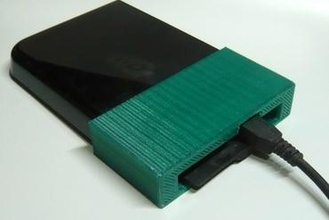 hdd veste imac dual baie de disque dur L'imprimante 3d pièces améliorations le titulaire 3d print model - Mito3D