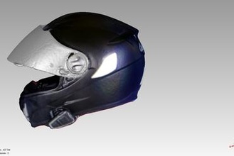 helmet casque scorpion exo 500 miniatures 3d print model - Mito3D