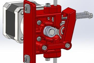 hercustruder 3d-Drucker-Teile-Verbesserungen bowden-extruder zu reinigen 1,75 mm planetary nema 17 3d print model - Mito3D