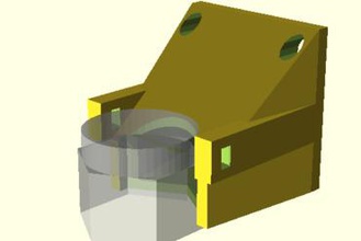 hexagone ao carénage du ventilateur L'imprimante 3d de pièces améliorations 3d print model - Mito3D