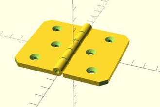 bisagra maker - código fuente proporcionado la educación 3d print model - Mito3D
