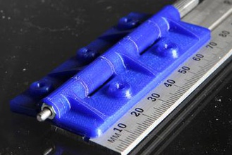 hinge 3d printer parts enhancements heated build chamber printed 3d print model - Mito3D