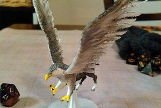 hippogriff miniaturas fantasia dnd d&d masmorras e dragões dungeons & dragons pathfinder 3d print model - Mito3D