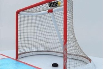 hockey obbiettivo Giochi sport 3d download gratuito 3d print model - Mito3D